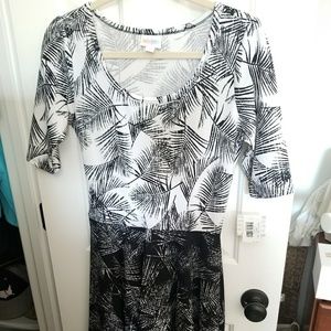 Lularoe Nicole Palm Dress